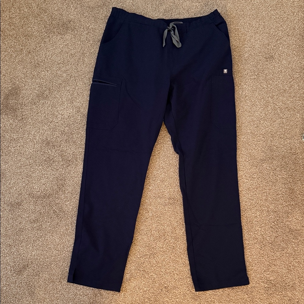 Figs Women's Navy Blue Scrub Pants
